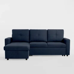 Narożnik rozkładany granatowy KOSEM