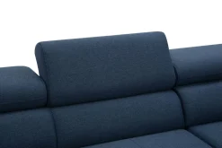 Narożnik rozkładany granatowy FABIO lewy