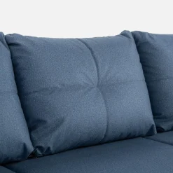 Narożnik rozkładany granatowy SORINO lewy