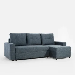 Narożnik rozkładany granatowy ROBIN