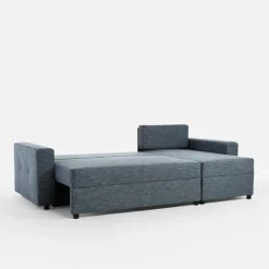 Narożnik rozkładany granatowy ROBIN