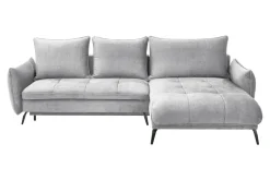 Narożnik rozkładany jasnoszary VIGO lewy