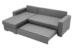 Narożnik rozkładany jasnoszary MEDINA