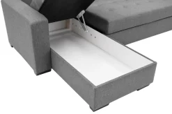 Narożnik rozkładany jasnoszary MEDINA