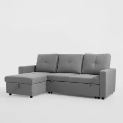 Narożnik rozkładany jasnoszary KOSEM