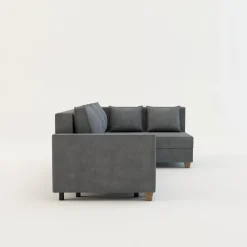 Narożnik rozkładany jasnoszary SPELLO prawy