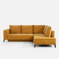 Narożnik rozkładany karmelowy SEGRE SET 2 prawy