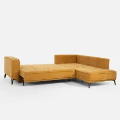 Narożnik rozkładany karmelowy SEGRE SET 2 prawy