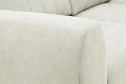 Narożnik rozkładany kremowy TENDER prawy