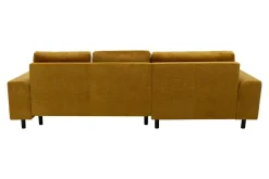 Narożnik rozkładany miodowy HARISON lewy