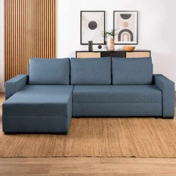 Narożnik rozkładany niebieski ASNA