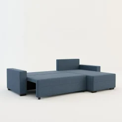 Narożnik rozkładany niebieski ASNA