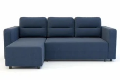 Narożnik rozkładany niebieski AULLA NEW