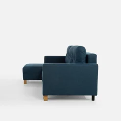 Narożnik rozkładany niebieski EVEL