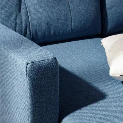 Narożnik rozkładany niebieski EVEL