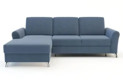 Narożnik rozkładany niebieski TUCSON lewy