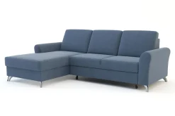 Narożnik rozkładany niebieski TUCSON lewy