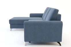 Narożnik rozkładany niebieski TUCSON lewy