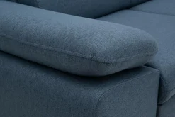 Narożnik rozkładany niebieski ALDO prawy