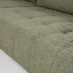 Narożnik rozkładany oliwkowy AMELIA lewy