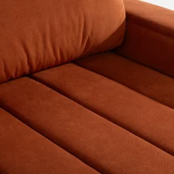 Narożnik rozkładany pomarańczowy ZOOM NEW