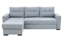 Narożnik rozkładany popielaty MEDINA