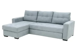 Narożnik rozkładany popielaty MEDINA