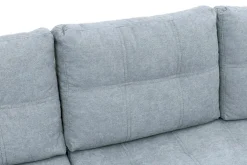 Narożnik rozkładany popielaty MEDINA