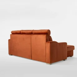 Narożnik rozkładany rudy ARES lewy