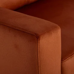 Narożnik rozkładany rudy ARES lewy