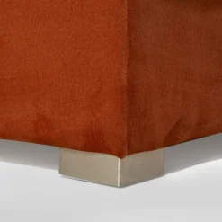 Narożnik rozkładany rudy ARES lewy