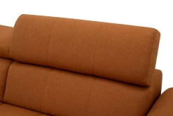 Narożnik rozkładany rudy ROSSI lewy