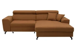 Narożnik rozkładany rudy ROSSI prawy