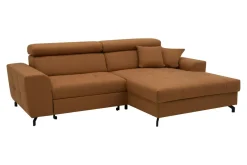 Narożnik rozkładany rudy ROSSI prawy