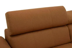 Narożnik rozkładany rudy ROSSI prawy