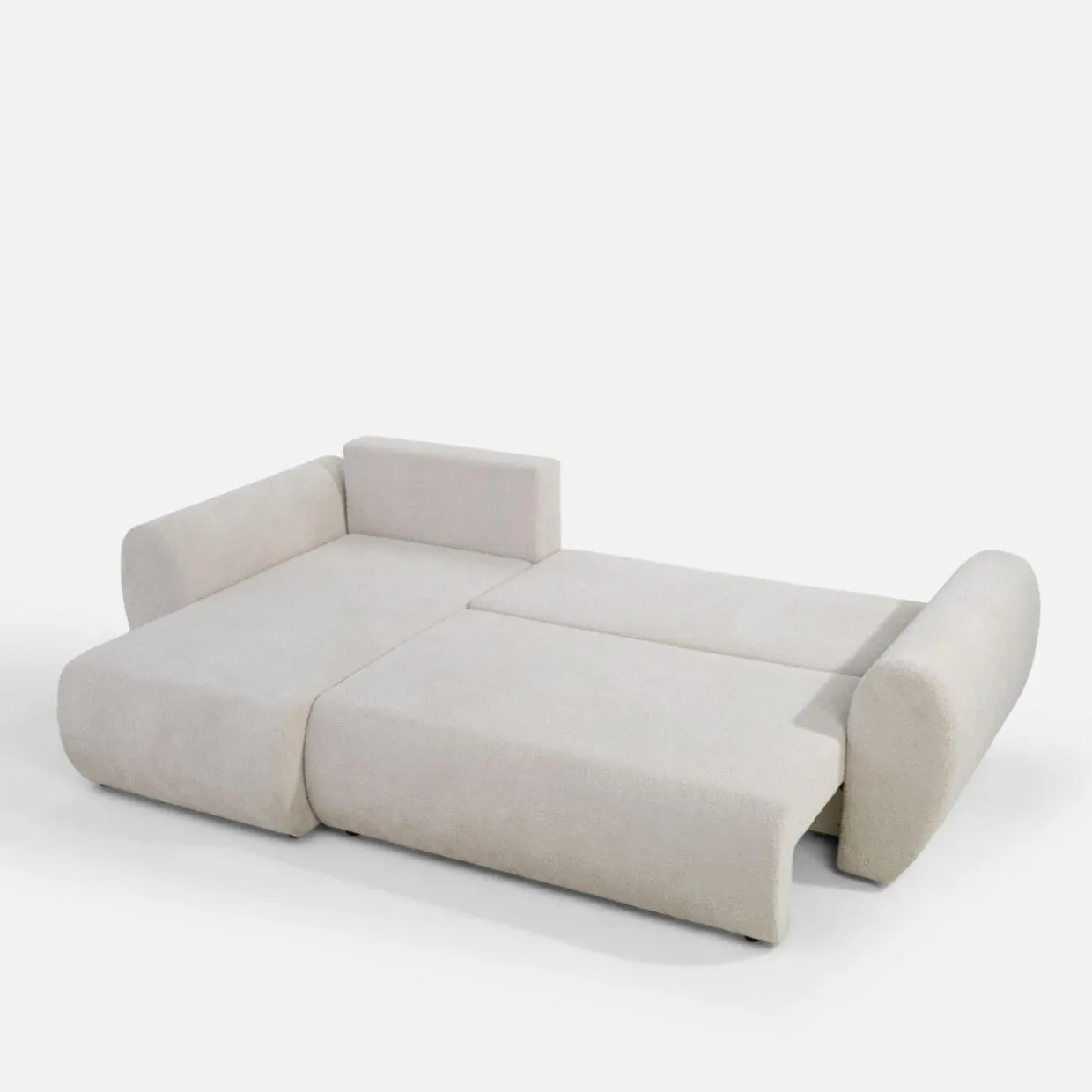 Narożnik rozkładany SILVA szarobeżowy