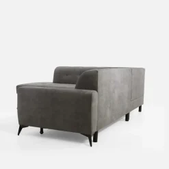 Narożnik rozkładany szarobeżowy STORN lewy