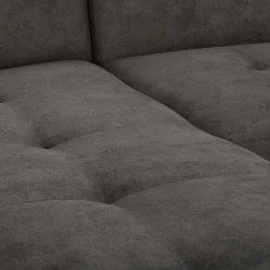 Narożnik rozkładany szarobeżowy STORN lewy