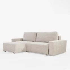 Narożnik rozkładany szarobeżowy ANAFI