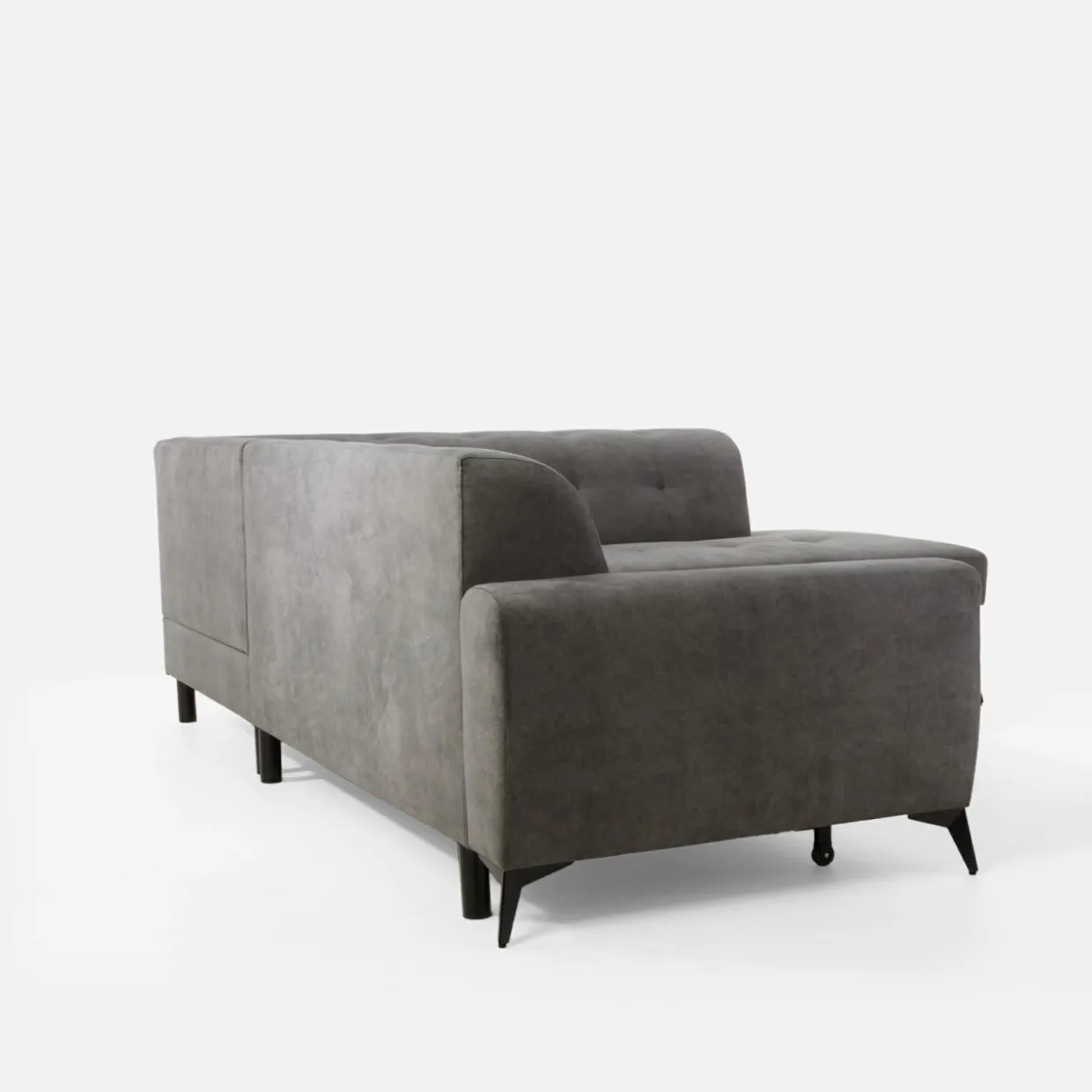 Narożnik rozkładany szarobeżowySTORN prawy