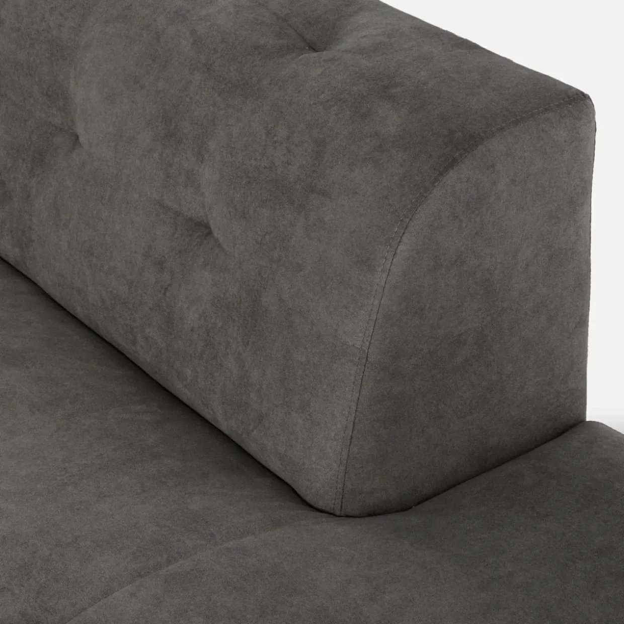 Narożnik rozkładany szarobeżowySTORN prawy