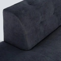 Narożnik rozkładany szaroniebieski STORN lewy