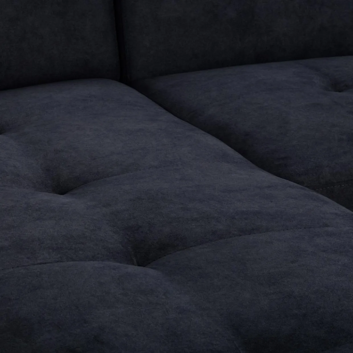 Narożnik rozkładany szaroniebieski STORN lewy