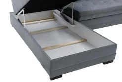 Narożnik rozkładany szary ARUBA lewy