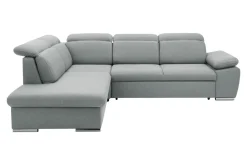 Narożnik rozkładany szary ALDO lewy