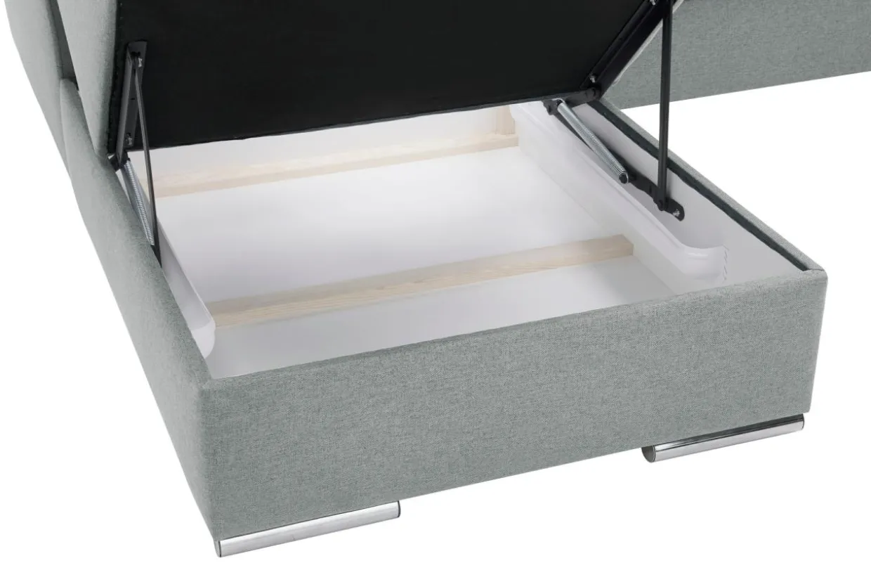 Narożnik rozkładany szary ALDO lewy