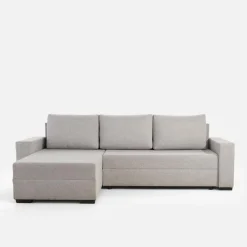 Narożnik rozkładany szary ASNA