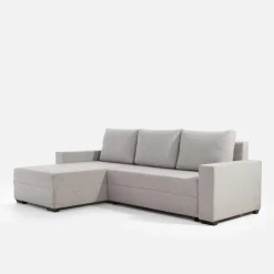 Narożnik rozkładany szary ASNA