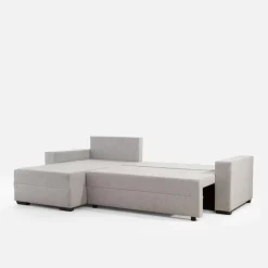 Narożnik rozkładany szary ASNA