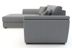 Narożnik rozkładany szary BERISSO lewy